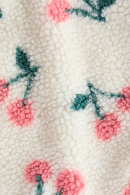 Cherry Teddy Jacket
