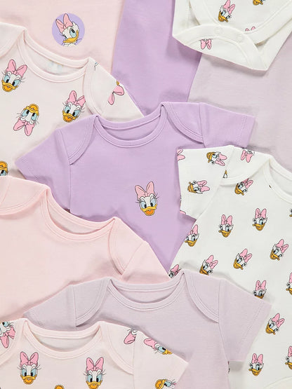 Disney Daisy Duck Bodysuits 10 Pack