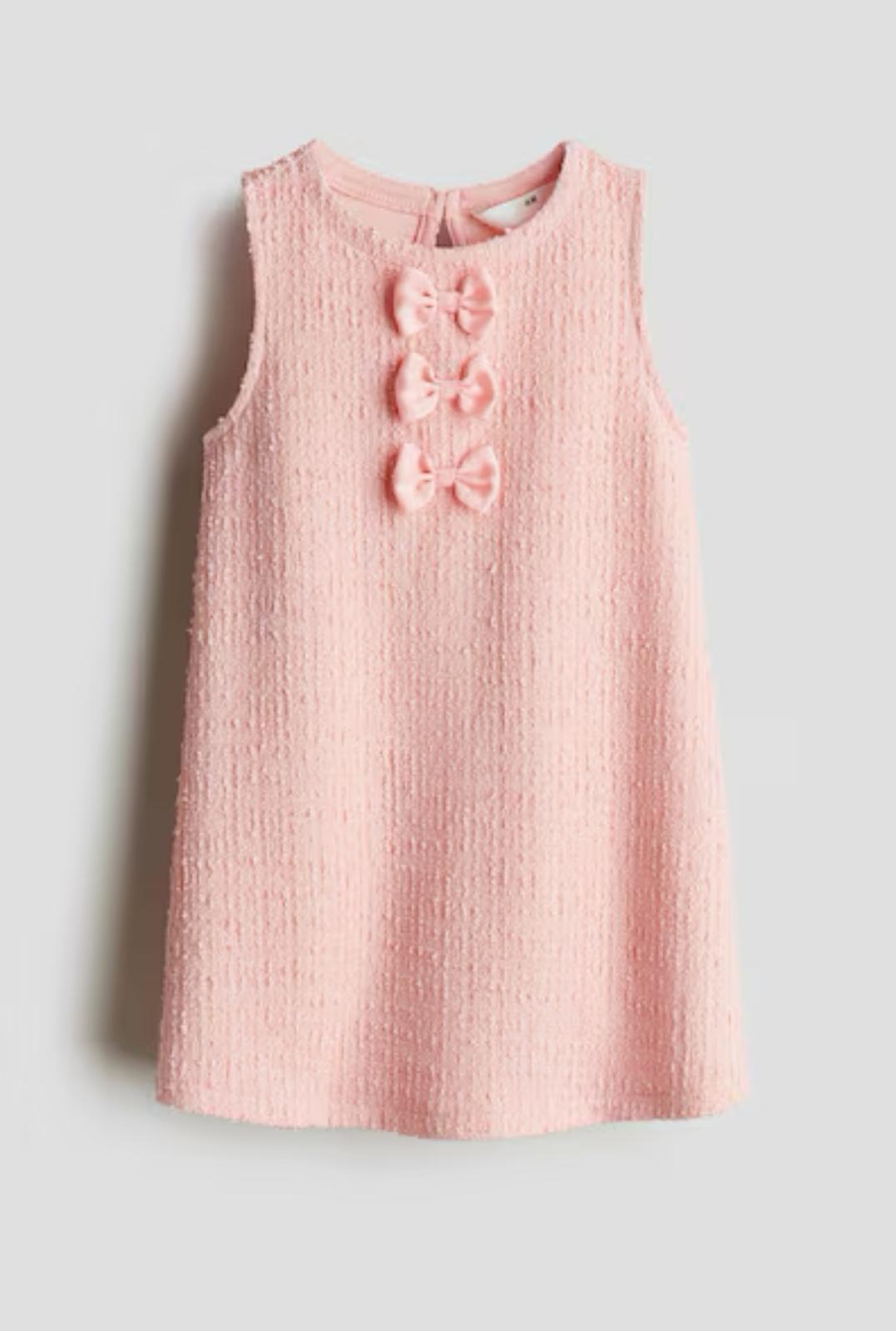 Bouclé-weave dress