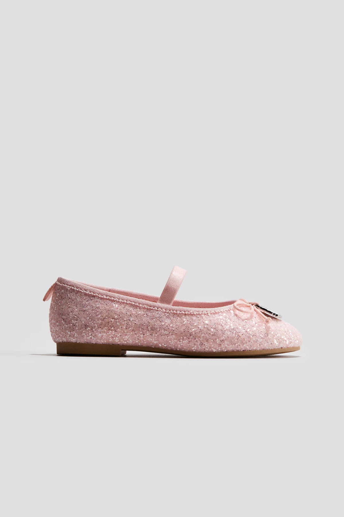 Glittery ballet pumps