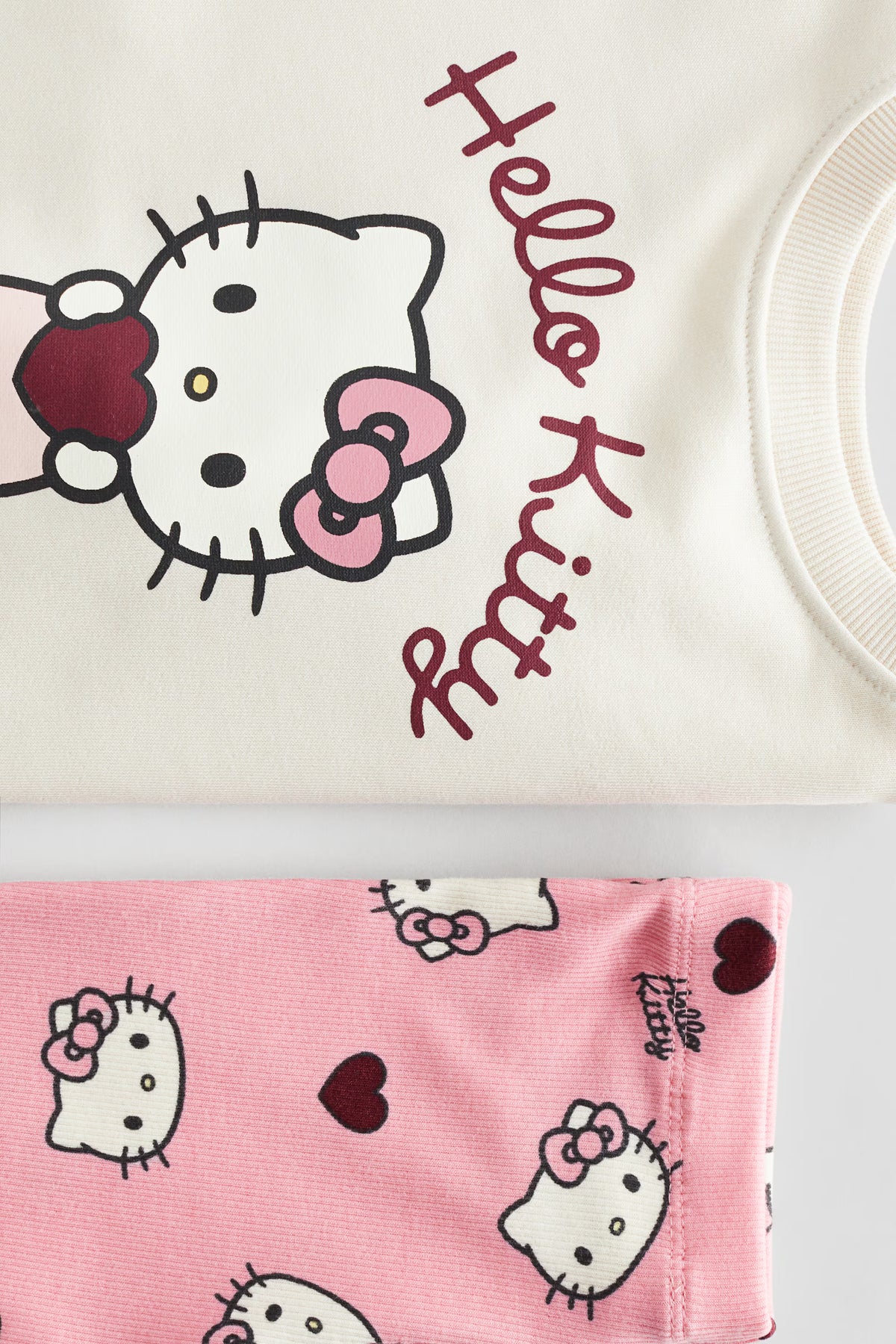 Hello Kitty 2-piece sweatshirt and leggings set