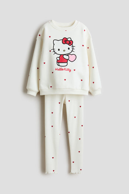 Hello Kitty 2-piece Top and Leggings Set