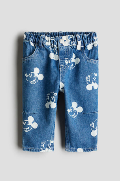 Mickey Mouse Printed jeans