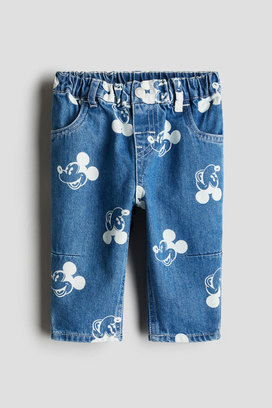 Mickey Mouse Printed jeans