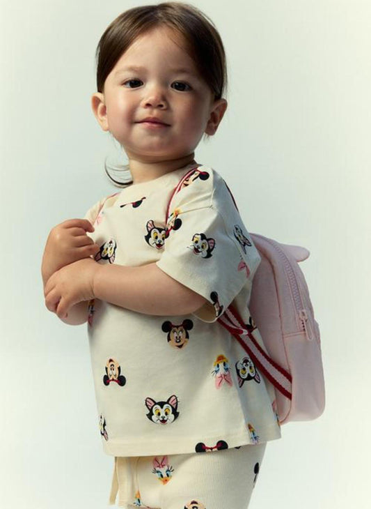 2 Piece Minnie Mouse Cotton Set