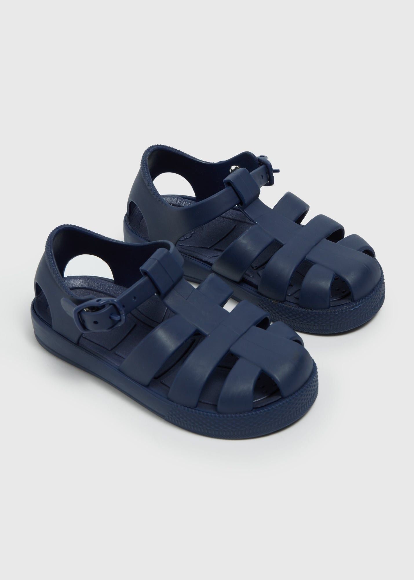 Navy Fisherman Sandals