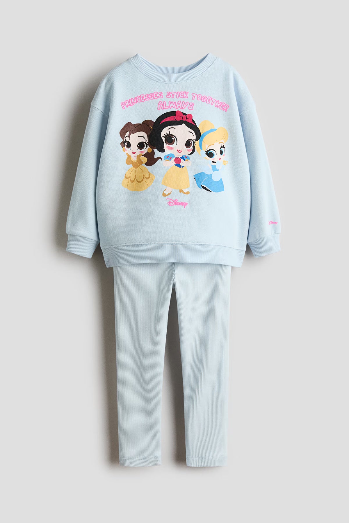 Princesses 2-piece top and leggings set