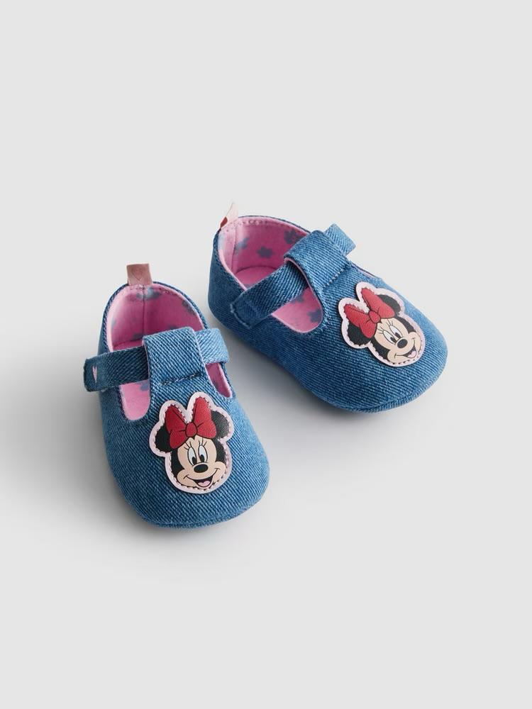 Disney's Minnie Mouse Denim Ballet Pumps