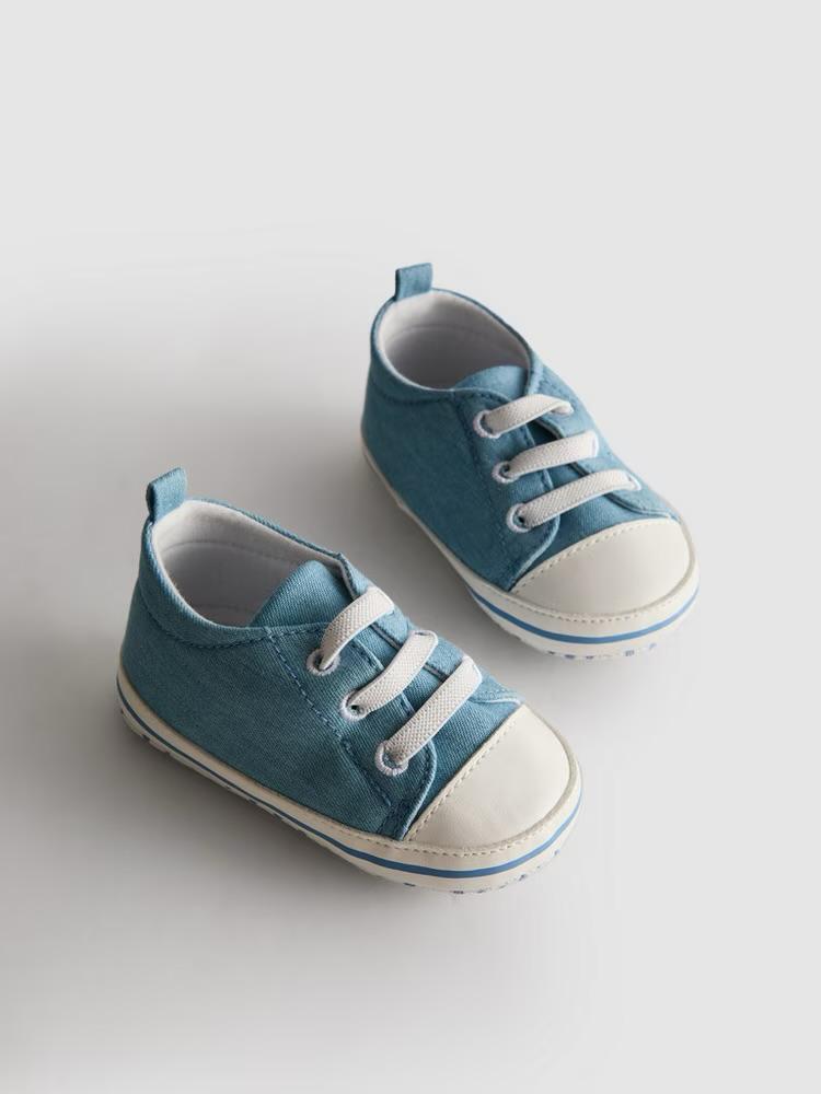 Denim Low-Top Trainers