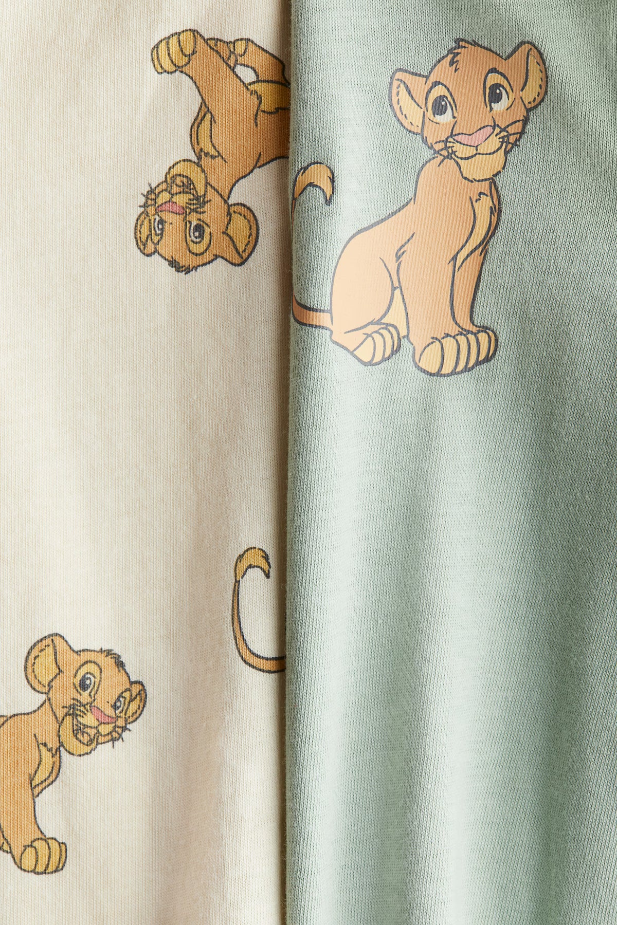 The Lion King 2-pack printed sleepsuits