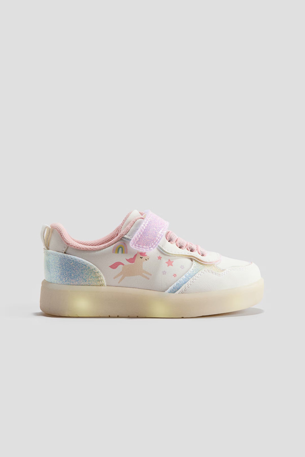 Unicorn Flashing trainers