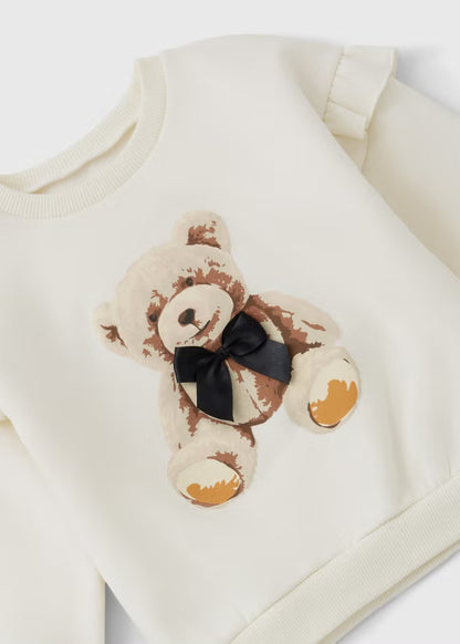 Teddy Sweatshirt & Flares Set