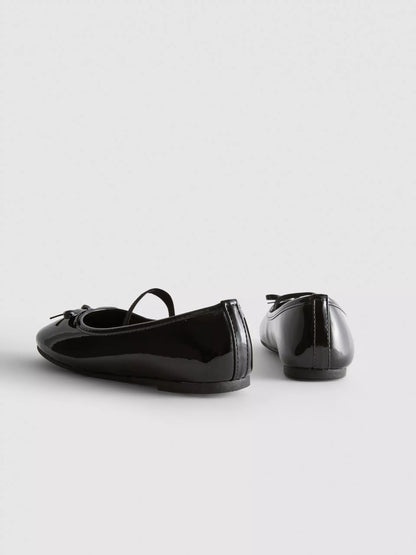 Patent Ballet Pumps
