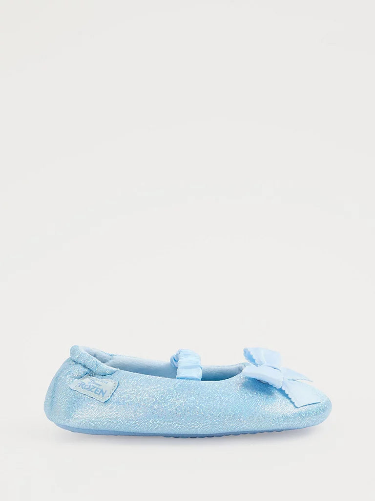 Disney Frozen Elsa Blue Glitter Slipper Sock