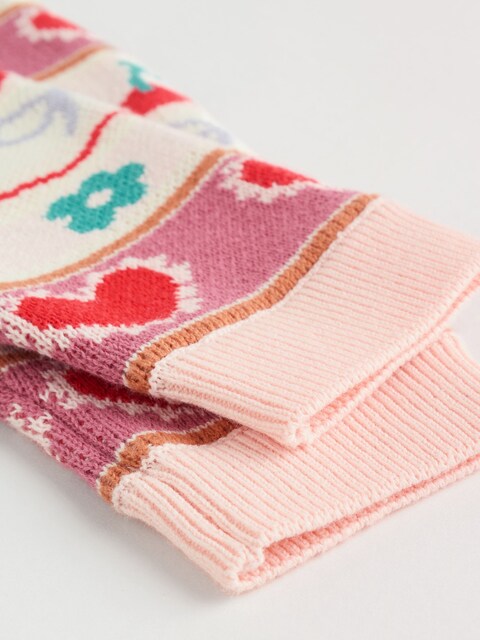 Cherries Knitted Cardigan and Leggings 2 Piece Set