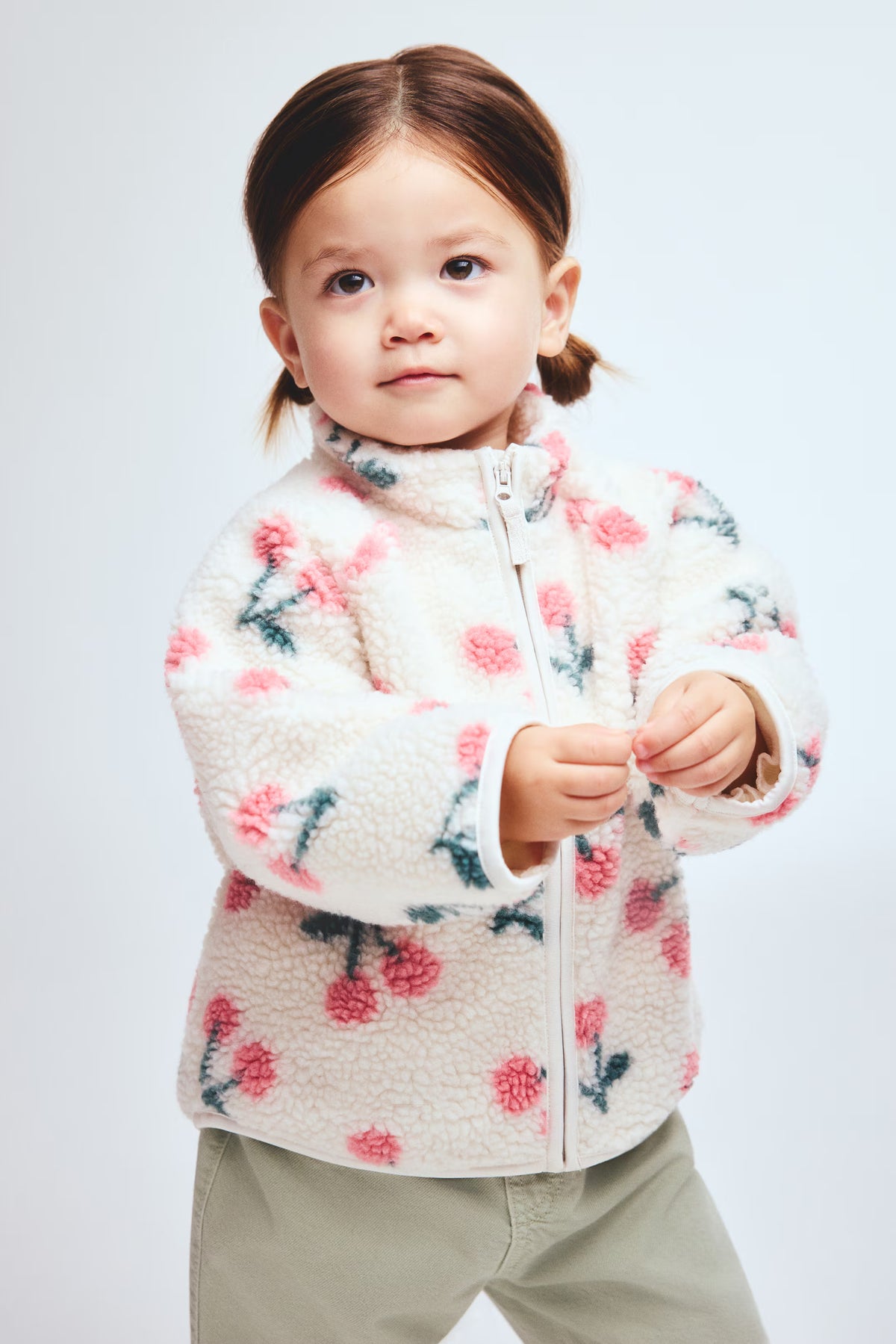 Cherry Teddy Jacket