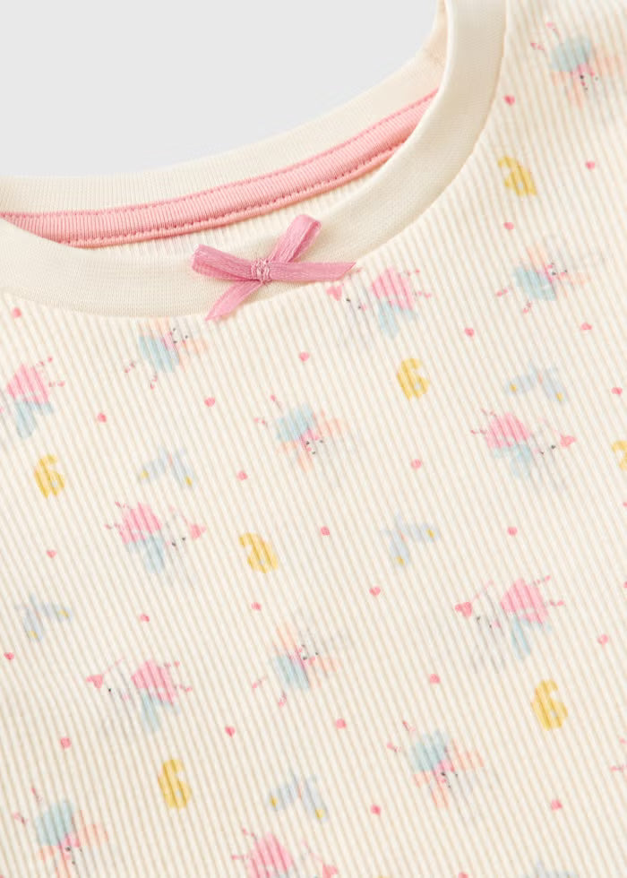 Ballerina Mouse Long Pyjama Set