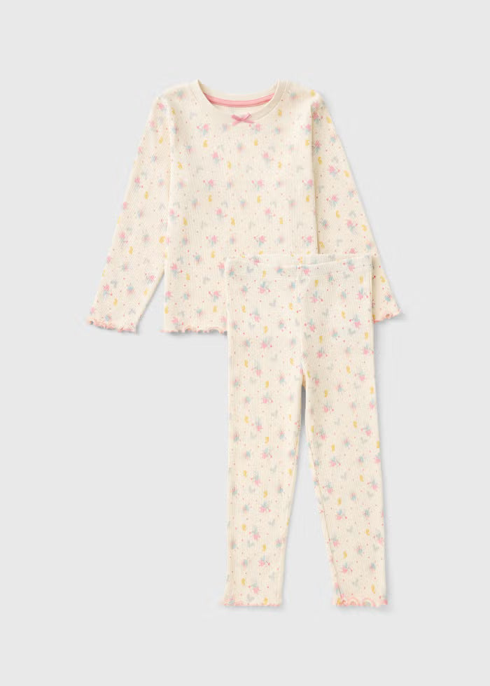 Ballerina Mouse Long Pyjama Set