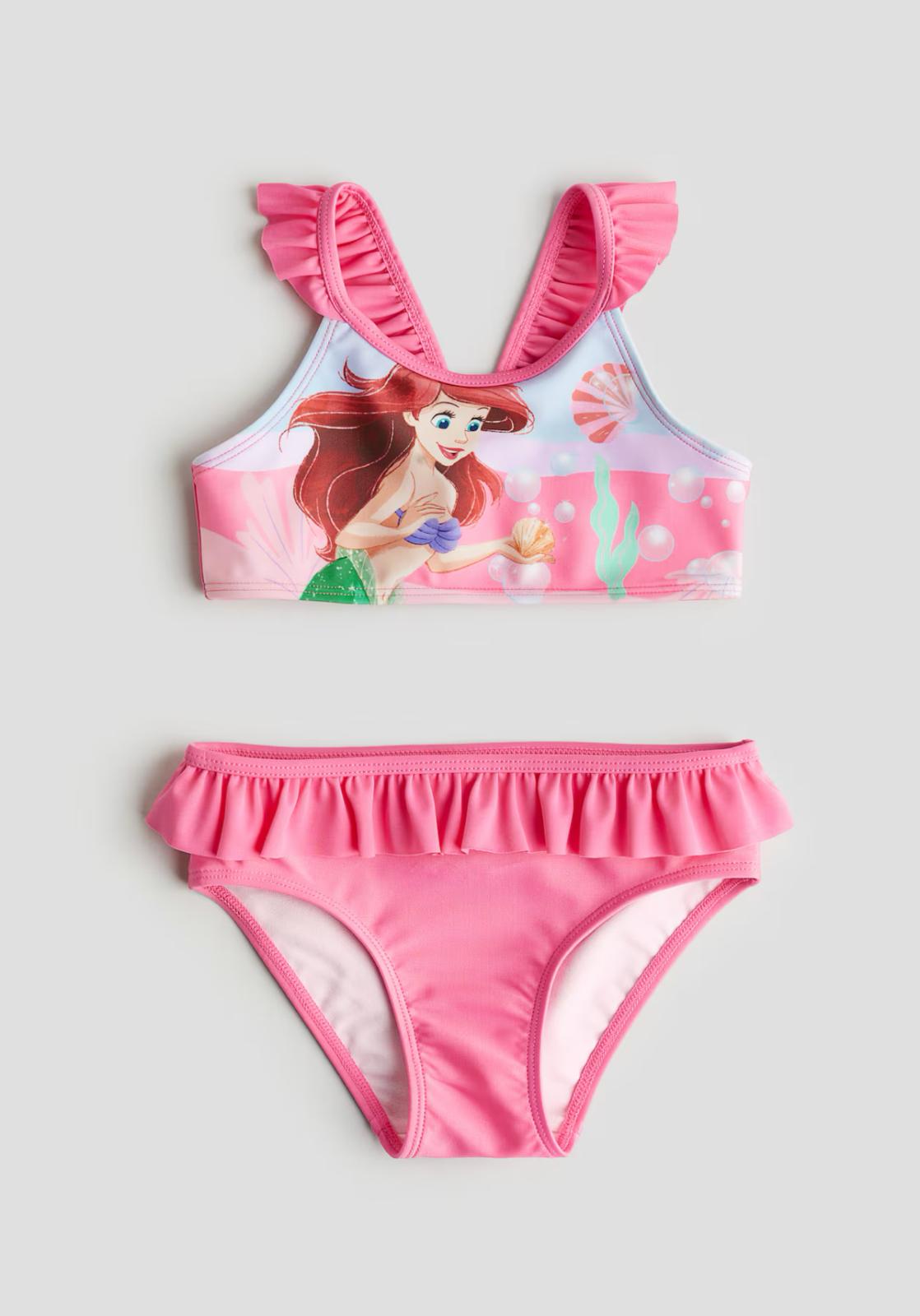 Flounced Printed Bikini