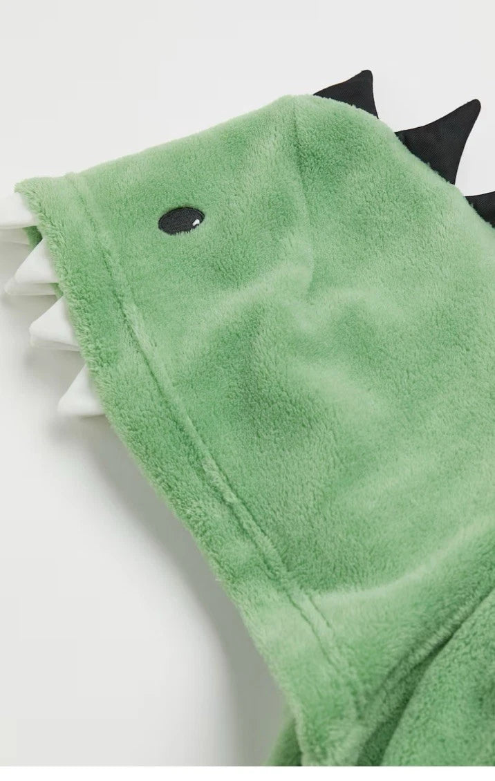 Dinosaur Fleece Dressing Gown