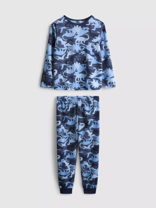 Dinosaur Graphic Cosy Pyjamas