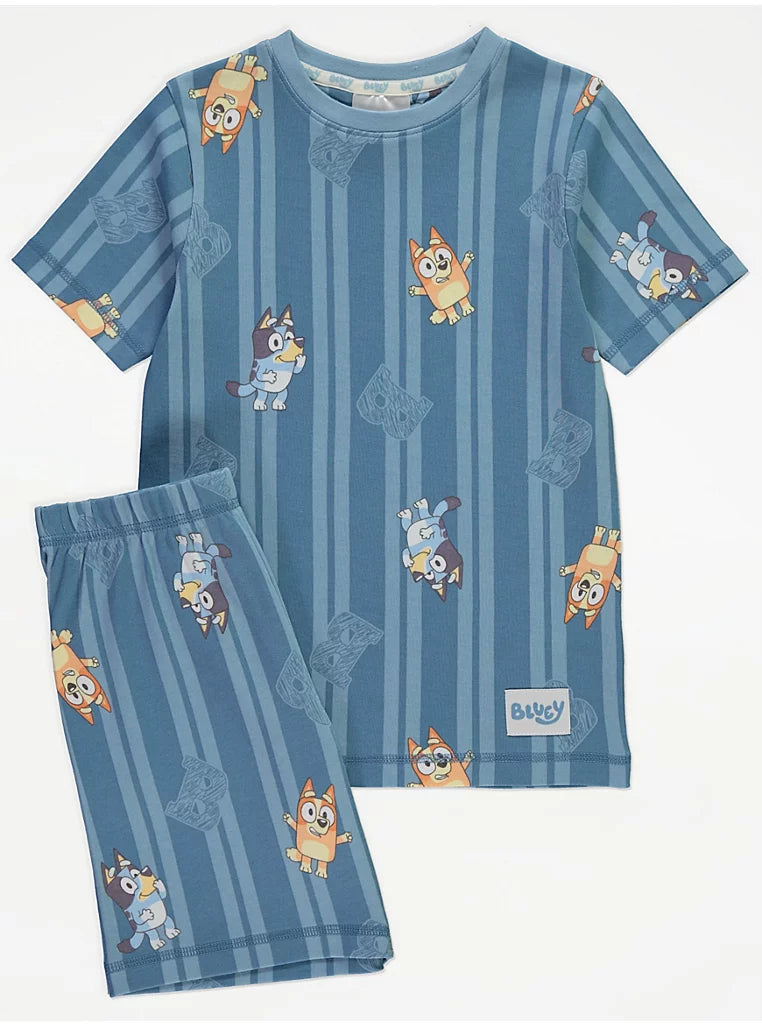 Bluey Striped Pyjama