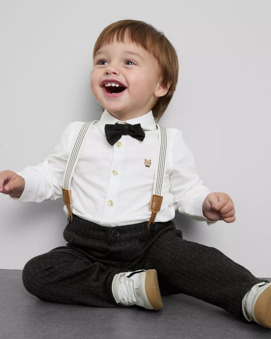 Shirt, Trousers, braces and Bow Tie Set
