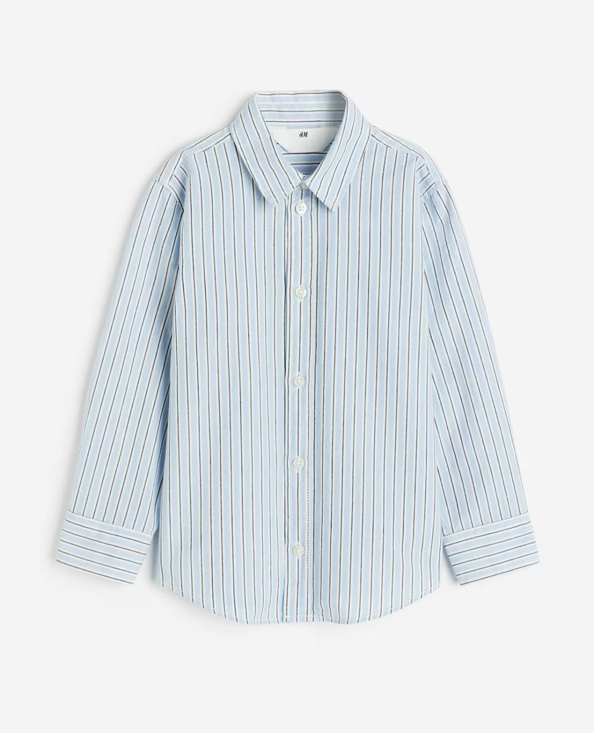 Striped Long-sleeved Shirt