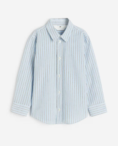 Striped Long-sleeved Shirt