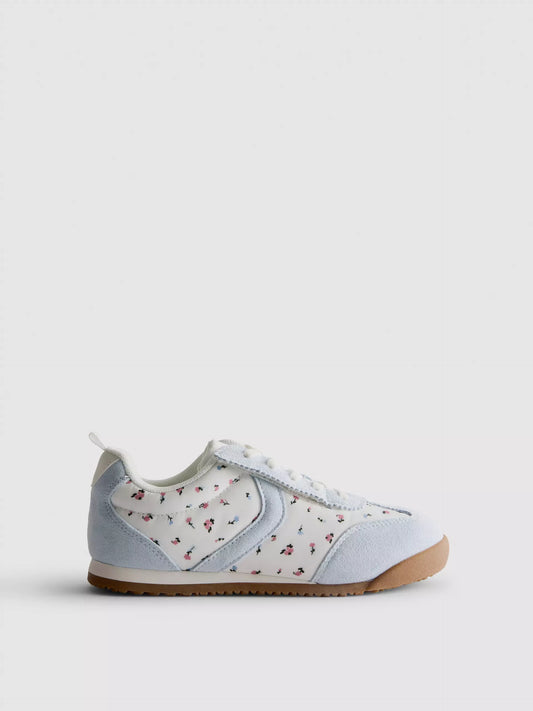 Floral Low-Top Trainers