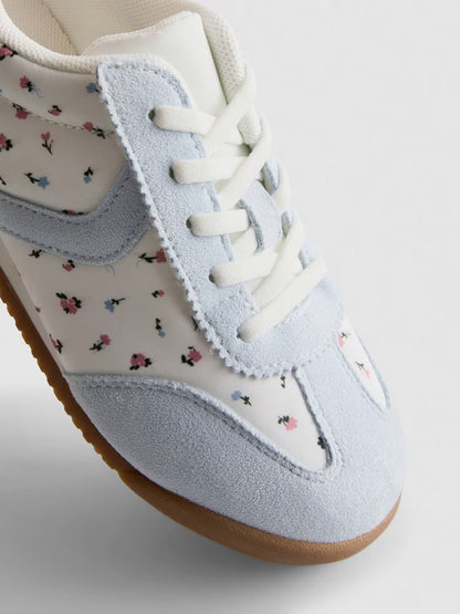 Floral Low-Top Trainers