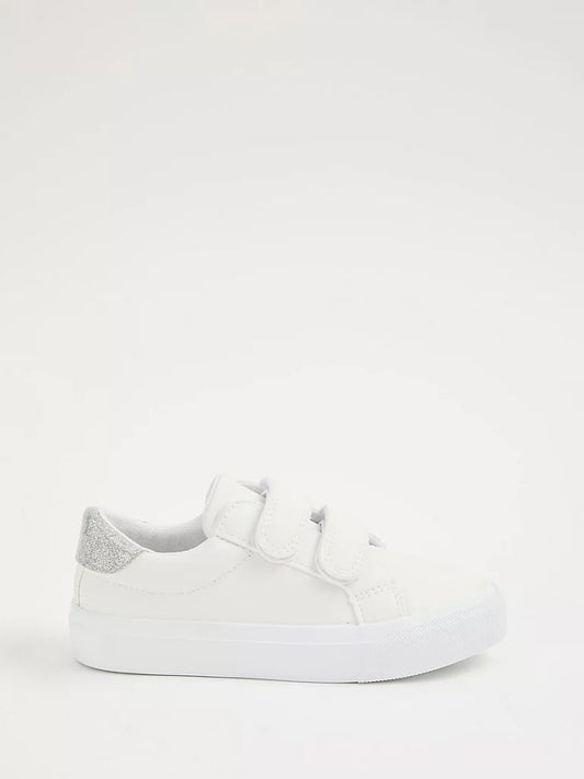 Twin Strap Glitter Trainers