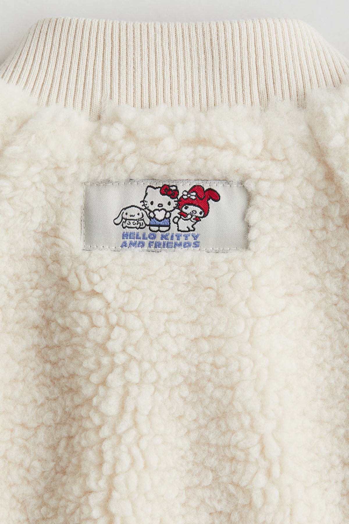 Hello Kitty Teddy Bomber Jacket