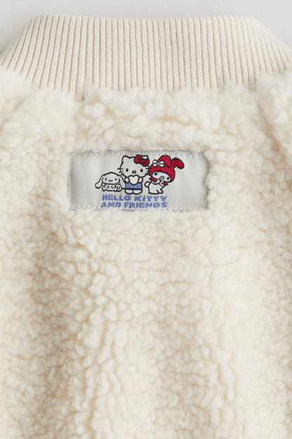 Hello Kitty Teddy Bomber Jacket