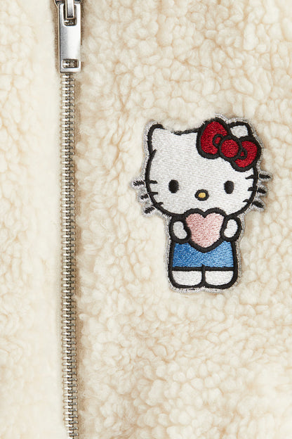 Hello Kitty Teddy Bomber Jacket