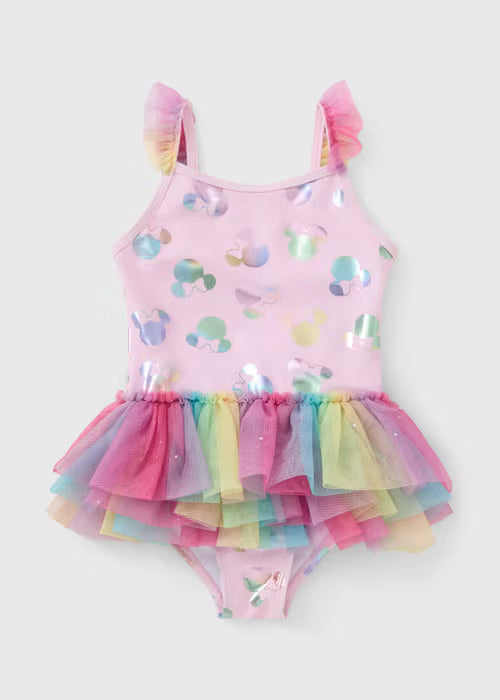 Disney Pink Minnie Mouse Tutu Swimsuit