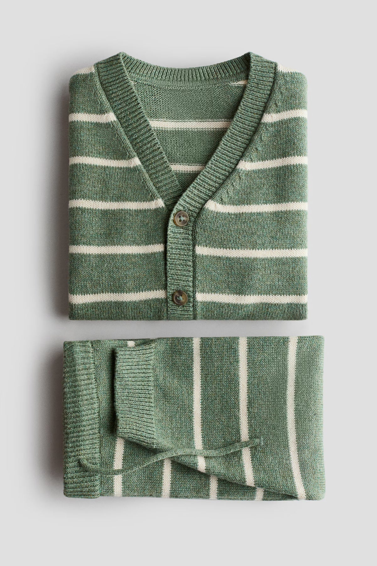 2-Piece Fine-Knit Cotton Set