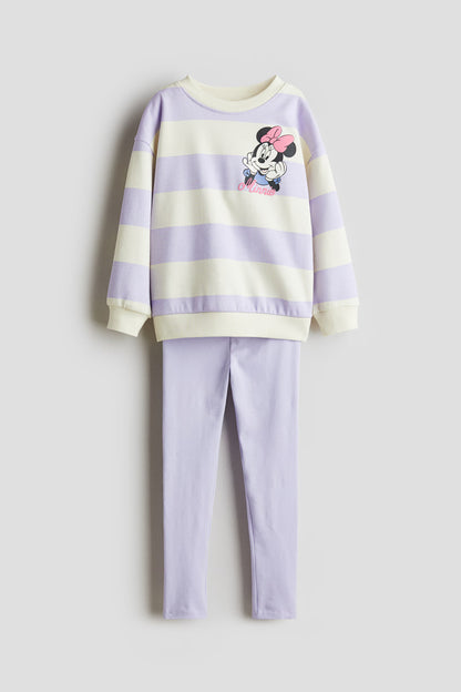 Minnie Mouse 2-piece top and leggings set