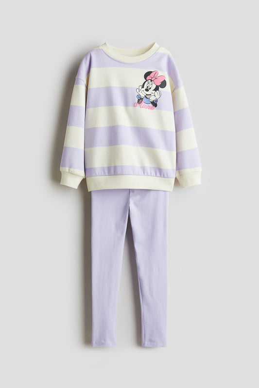 Minnie Mouse 2-piece top and leggings set