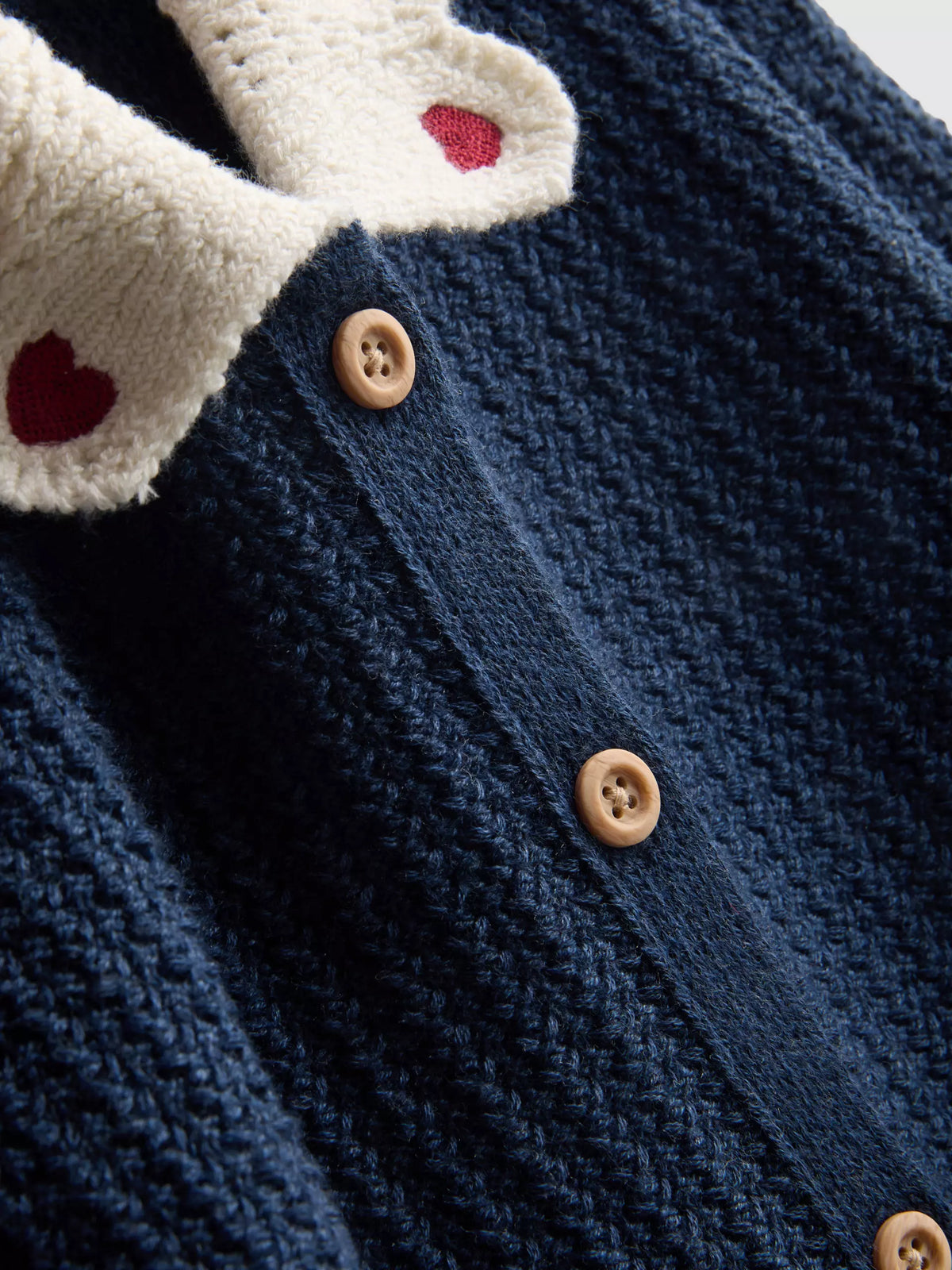 Collared Cardigan and Pleated Skirt Set