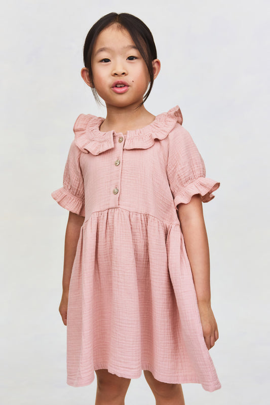 Cotton muslin dress