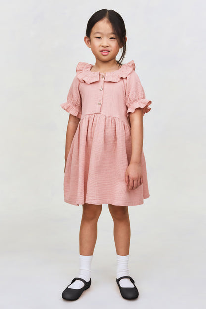 Cotton muslin dress