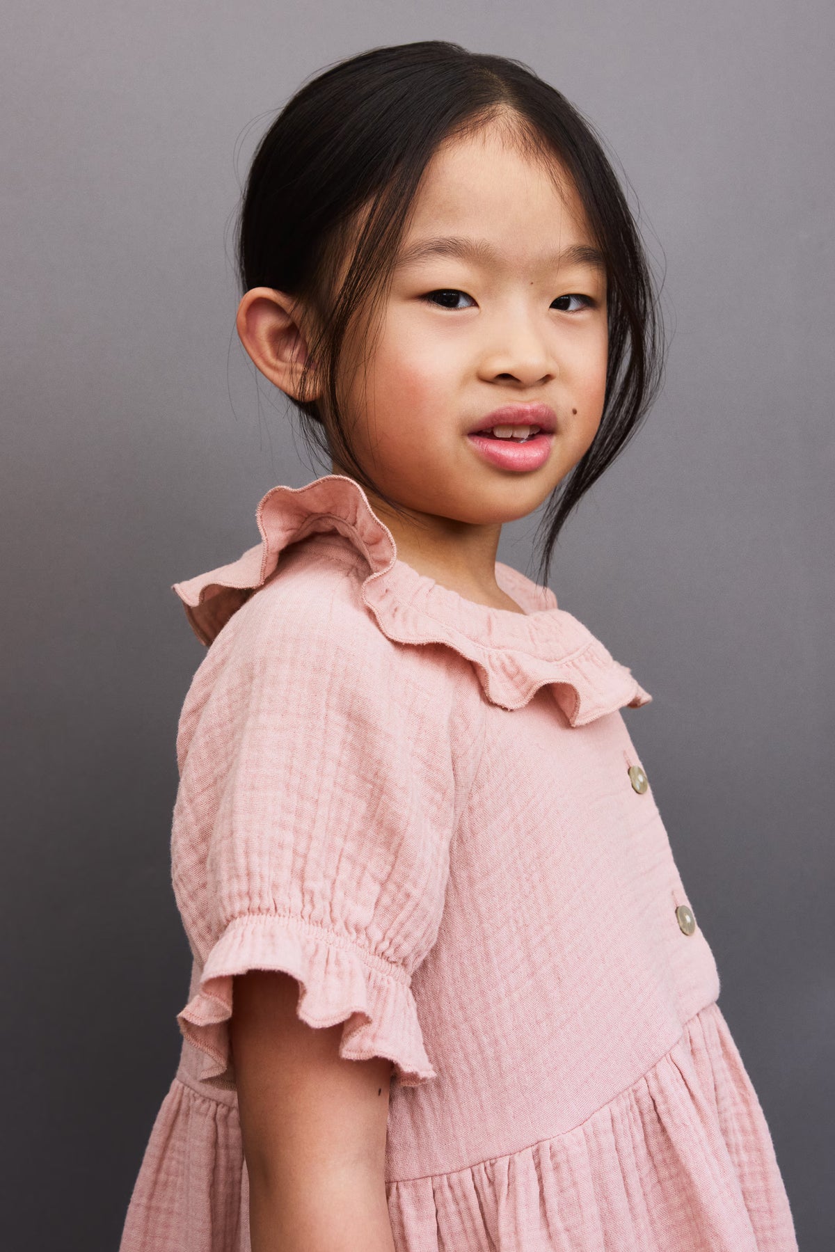 Cotton muslin dress