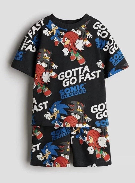 Sonic The Hedgehog 2-piece Printed Set