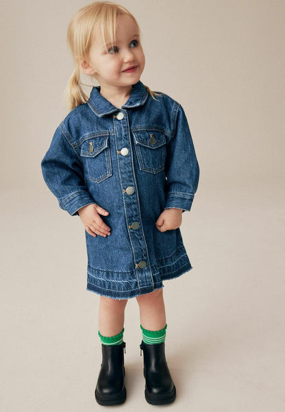 Denim Shirt Dress