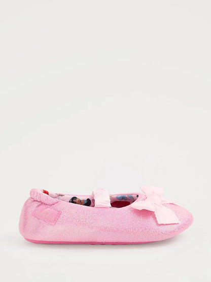 Disney Princess Pink Glitter Slipper Sock