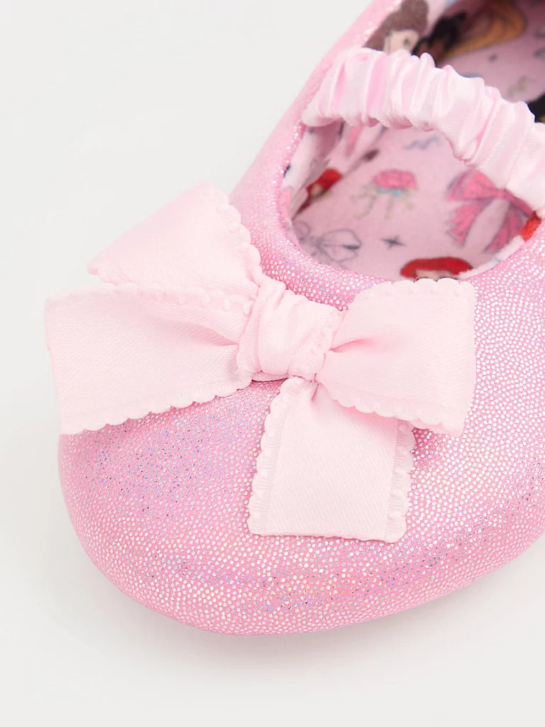 Disney Princess Pink Glitter Slipper Sock