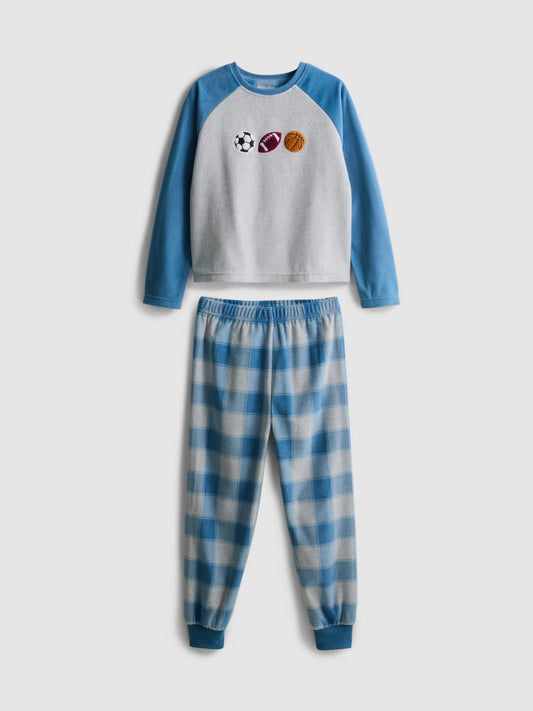 Sports Graphic Fleece Pyjamas