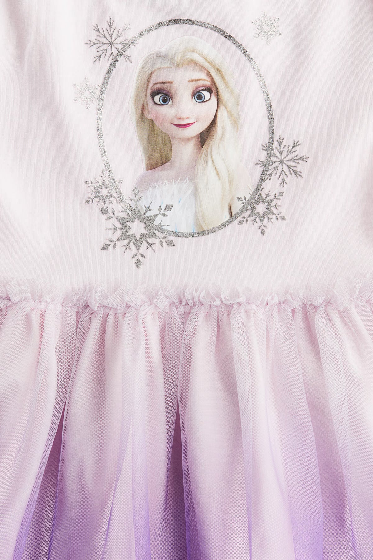 Frozen tulle-skirt dress