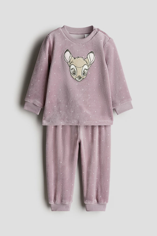 Bambi Velour Pyjama